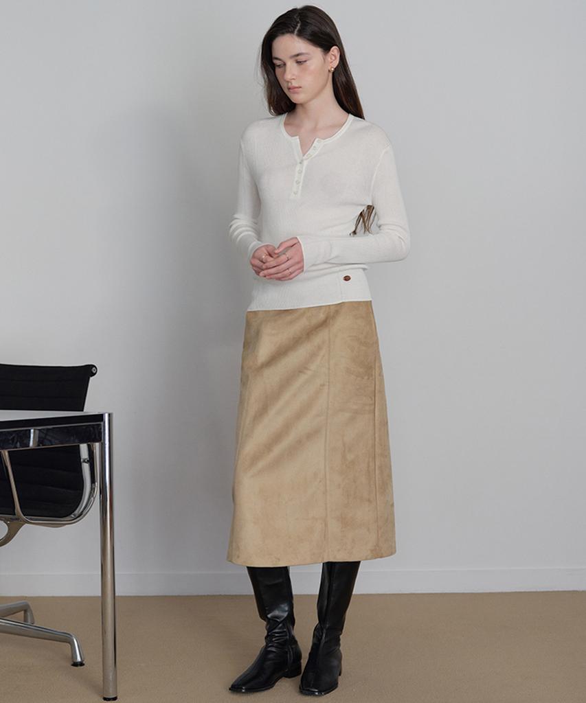 JUCYJUDY Henley Neck Knit Jzkt021C