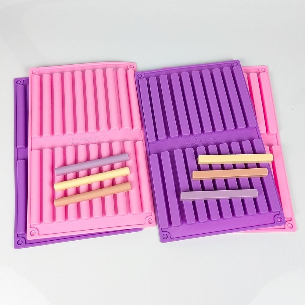 20 Cavities Chocolate Molds Flexible Food Grade Cake Decorating Tool Silicone Reusable Silicone Strip Molds Dog Treat Stick