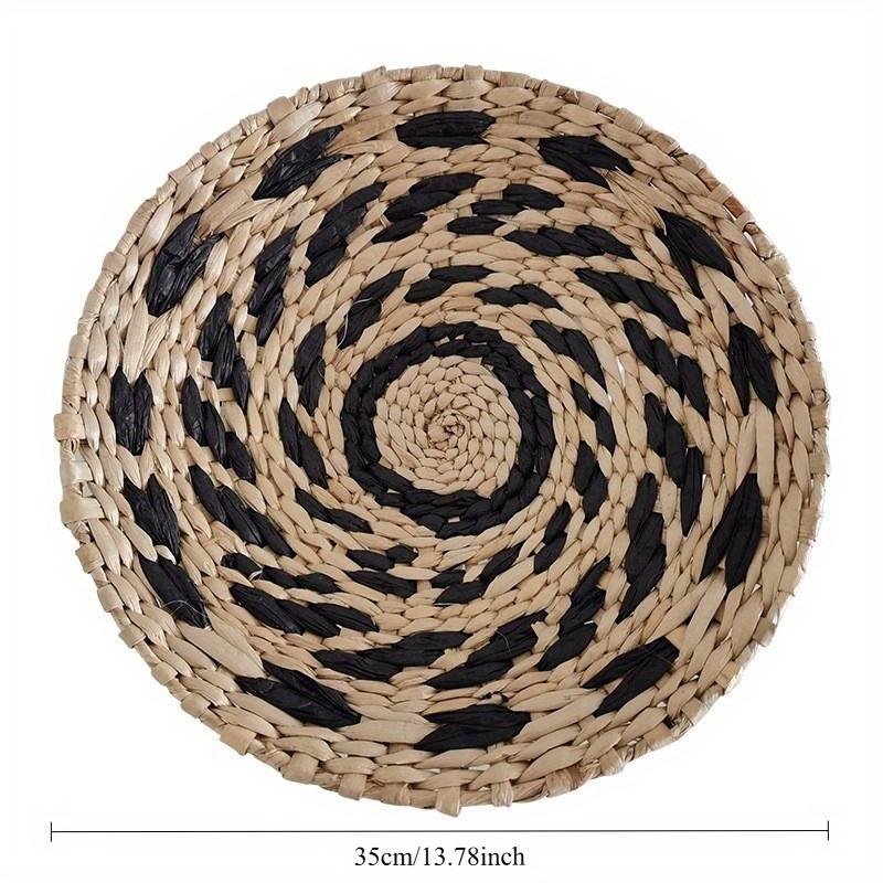 1Pcs Moroccan Style 13.78 Inch Straw Background Wall Decorations for Home Sofa Bedside Hangings