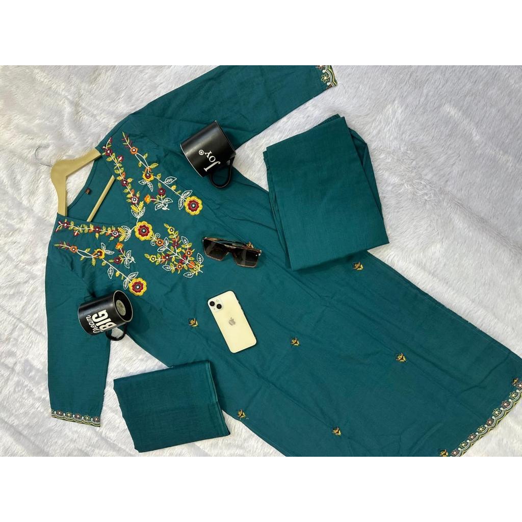 Bollywood Party Wear Kurti Palazzo Dupatta Set Indian Women Ethnic Salwar Kameez
