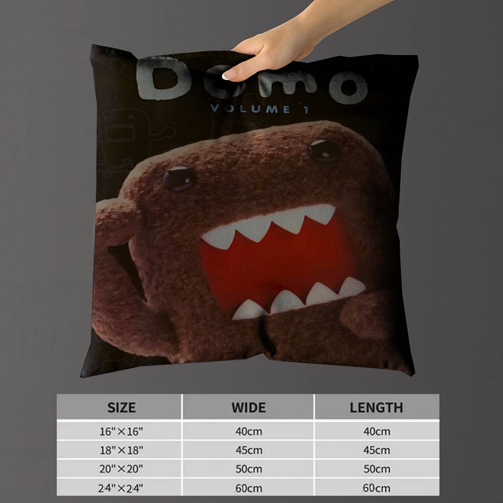 

Cute Domokun Cushion Cover Car Throw Pillow Case For Sofa Car Christmas Gift xcm xcm 30x30 cm