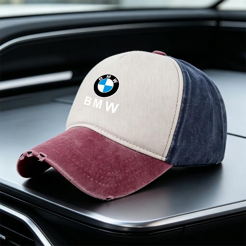 3D-utskrift För BMW Bilracing Keps Herr Och Dam Utomhus Ridning Solskydd Och Svettabsorberande Keps Nyckelring