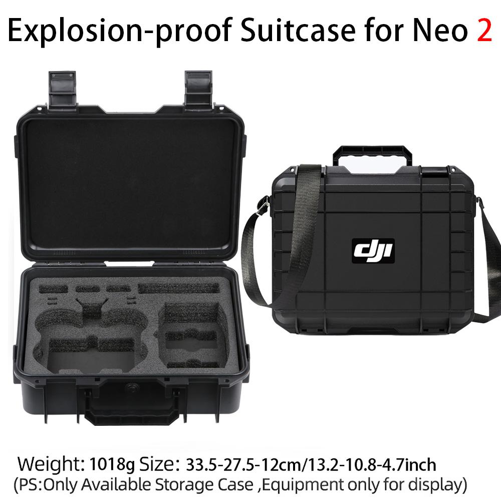 Goggles N3 case for DJI Neo 2 Bag Explosion-proof Carrying Box Anti-Shock Waterproof  for DJI Neo 2 Accessories