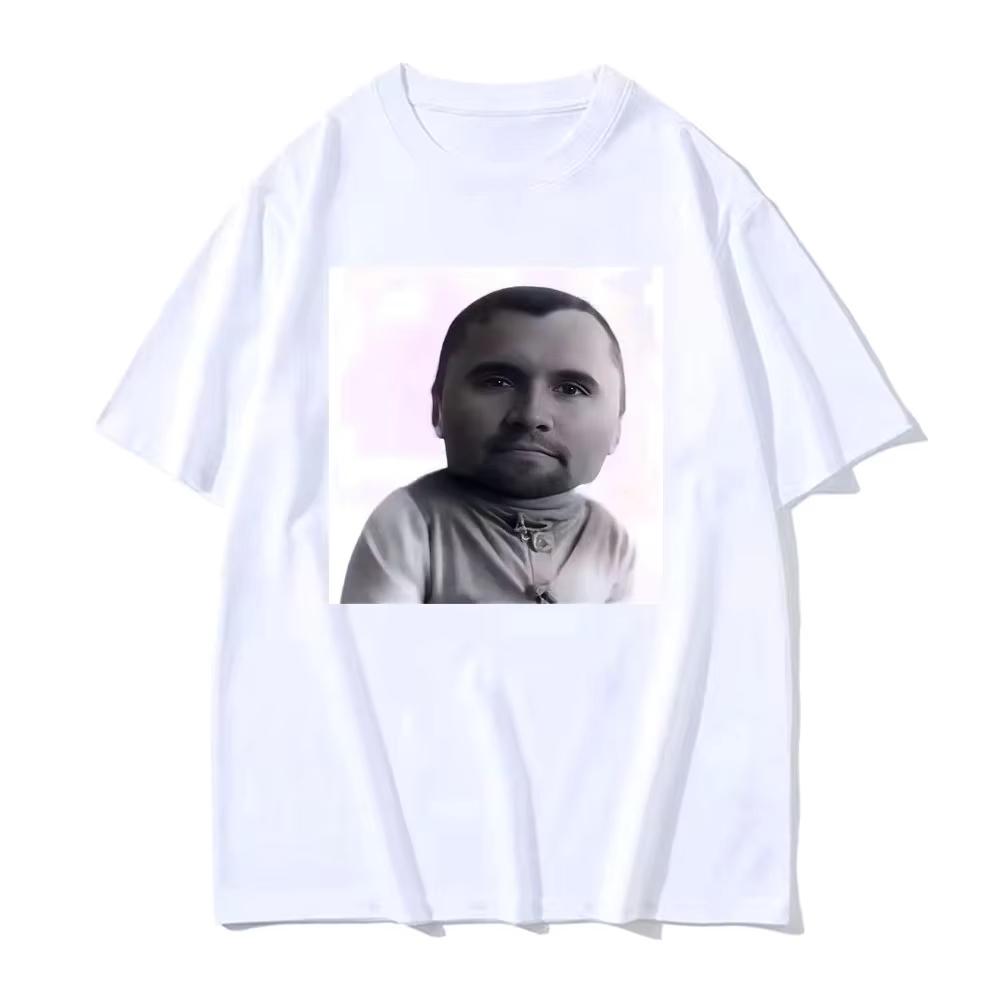 2026 Hot Sale Funny Charlie Kirk Baby Face Meme Graphic Tee Shirt Men Women Fashion Classic Short Sleeve T-shirt Street Harajuku Style T Shirt