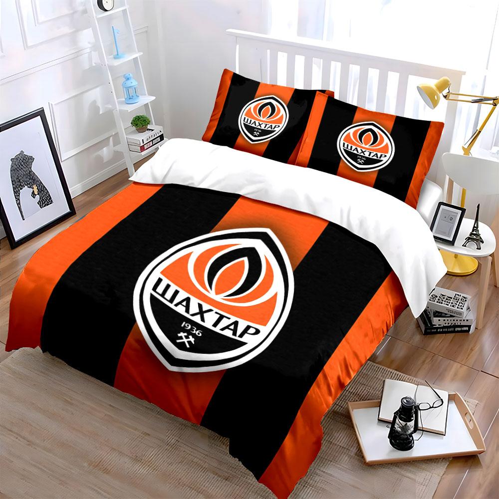 Orange and Black Stripes. Bedding Sets Duvet Cover Sets Duvet Covers Pillowcases(1 * Duvet Cover 2 * Pillowcases Without Duvet Insert)
