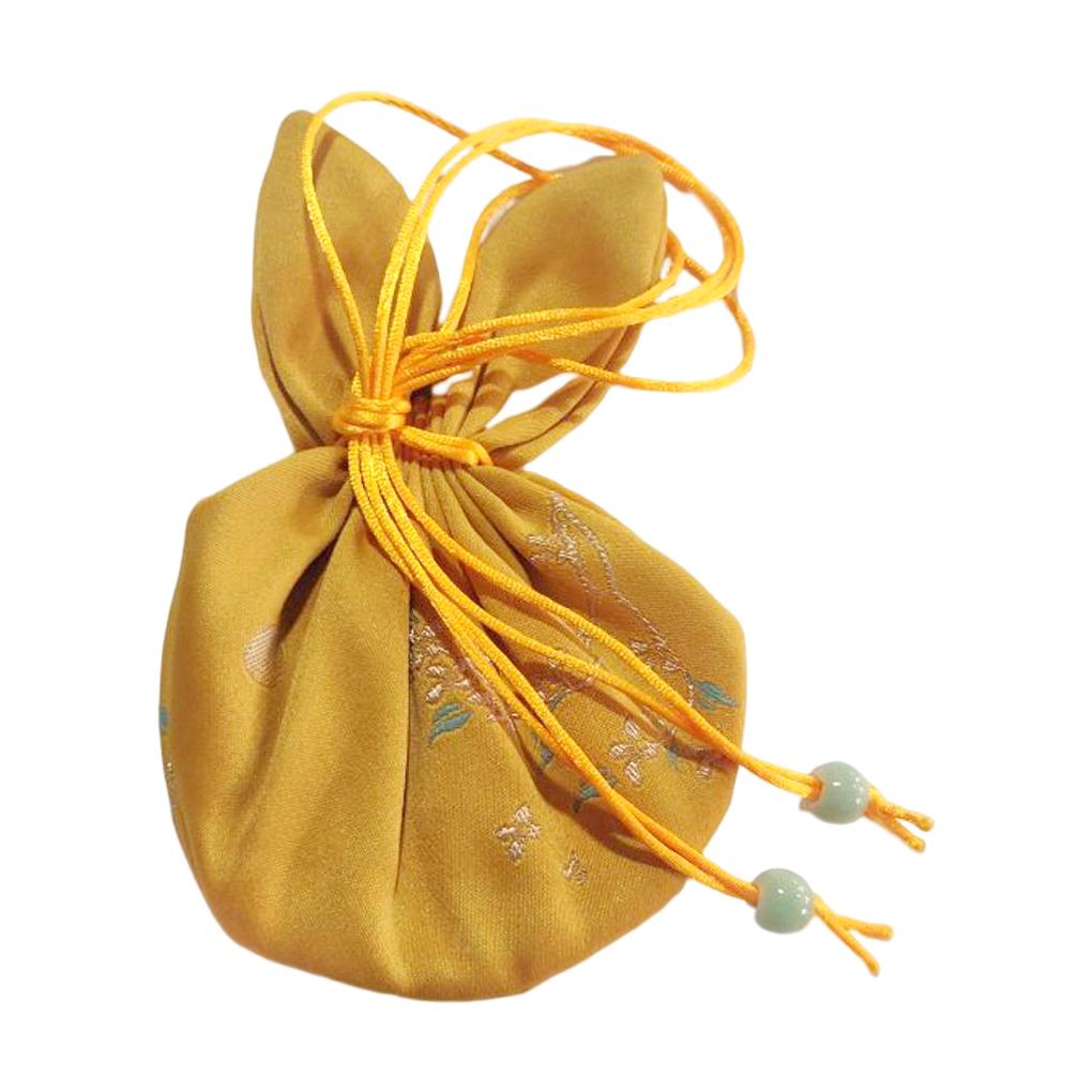 Drawstring Bag Chinese Style Embroidered Jewelry Bags Perfume Satchel Decoration Packaging Pouch Household Wedding