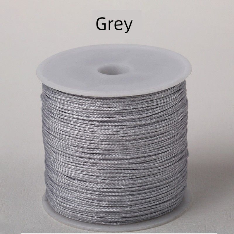 No. 72 Jade Thread 100 M Handmade Braided Rope Bracelet Red Rope Braid Rope Thread Carrying Strap String Jewelry Thread DIY Material
