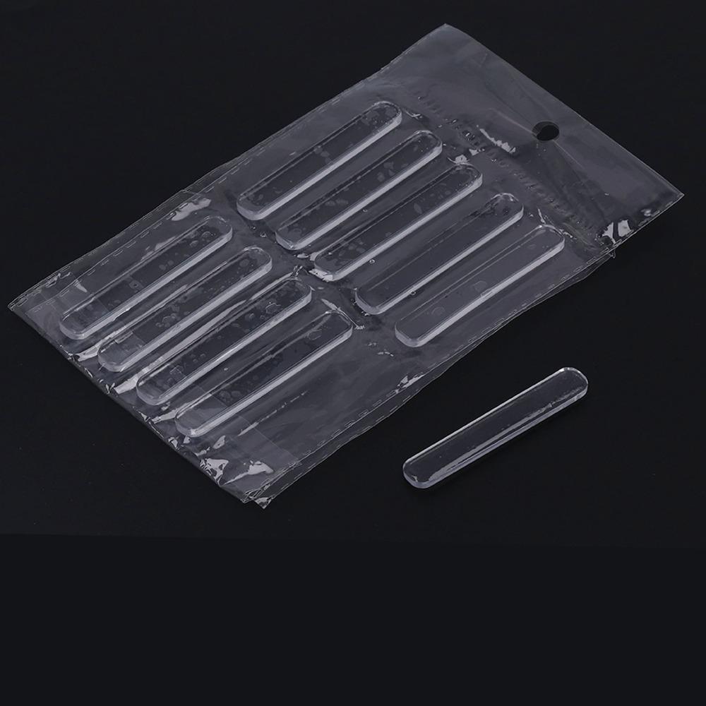 50pcs Self-Adhesive Door Silencer Pads Extra Long Wall Protector Guards  For Door Frame