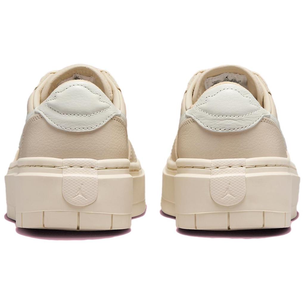 New Jordan Air Jordan 1 Cushioning Anti Slip And Wear Resistant Low Top Vintage Basketball Shoes Women's Ecru DH7004-200