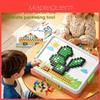 3d Mushroom Building Blocks Set For Kids With Storage Box And Learning Cards Educational Toy