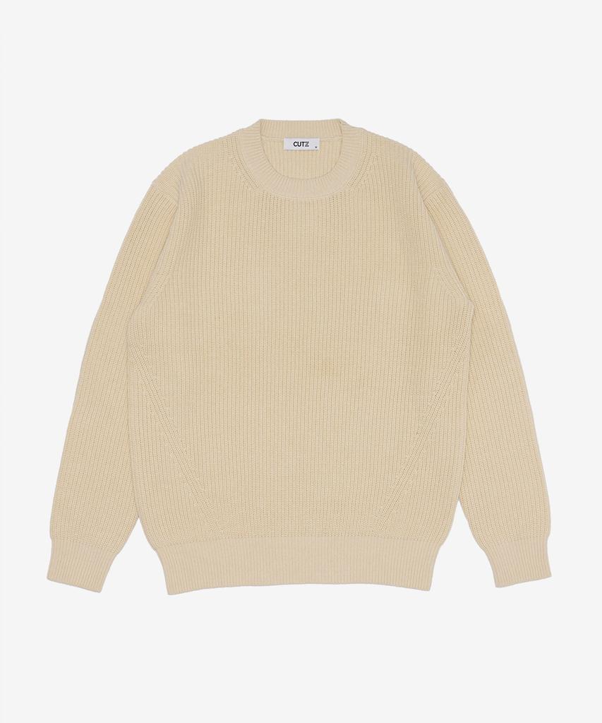 CUTZ Essential Ribbed Crewneck Knit - 10 Colors (Type B)