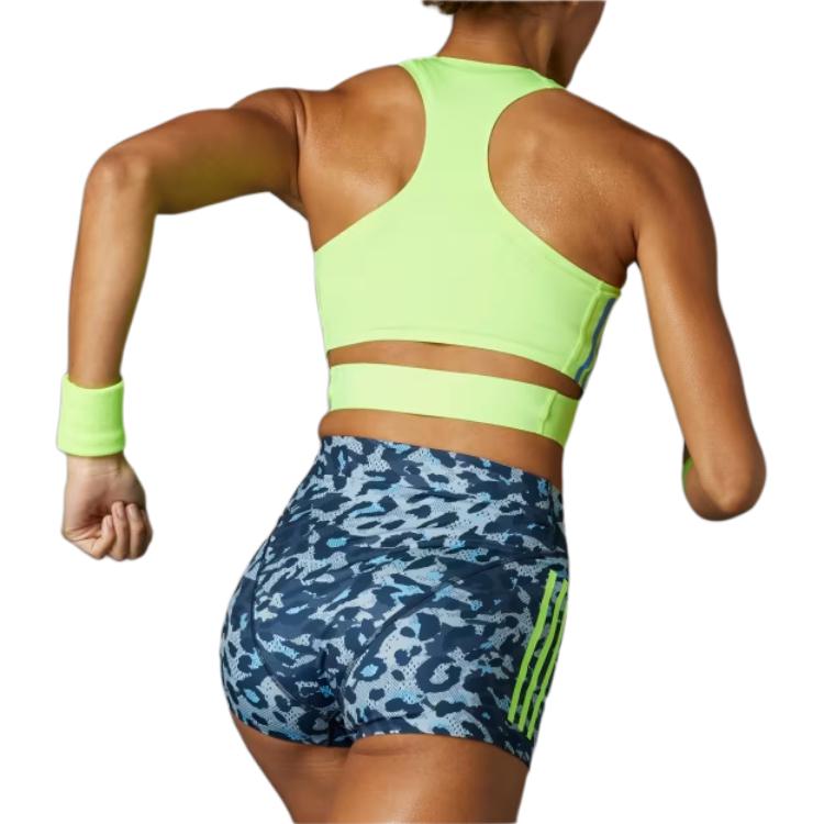 adidas Adizero Road To Records Crop Top Sport Vests Women's Light Green IT5774
