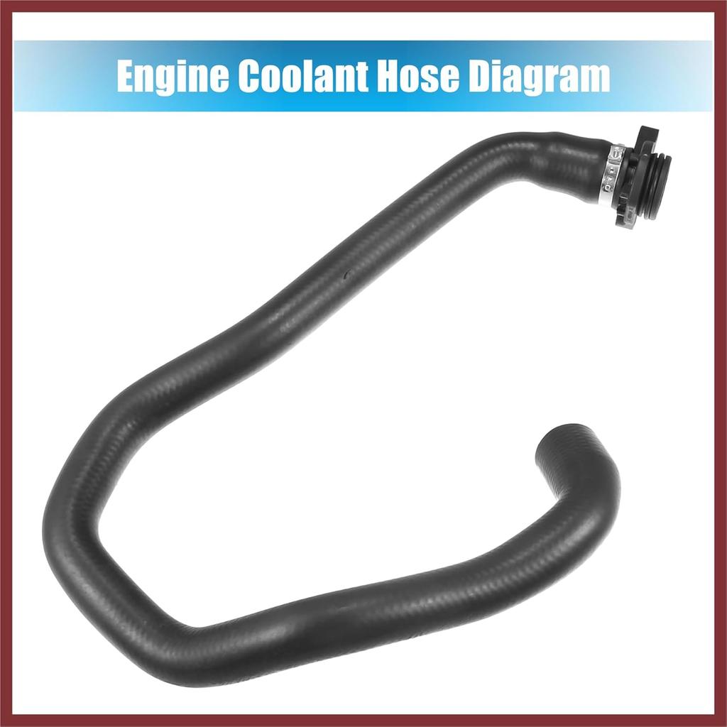 1 Pcs Engine Coolant Hose for BMW X3 3.0L L6 - Gas 2007-2010 No.11537552339 Replace Parts