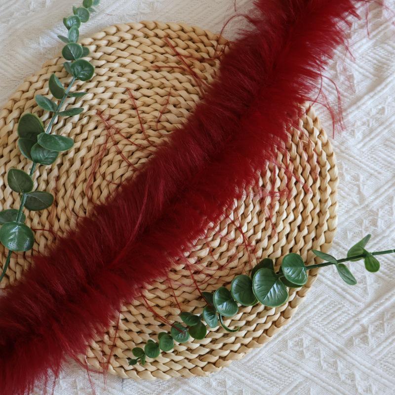 Colorful Imitation Turkey Marabou Feather Trim for Costumes & DIY Pajamas