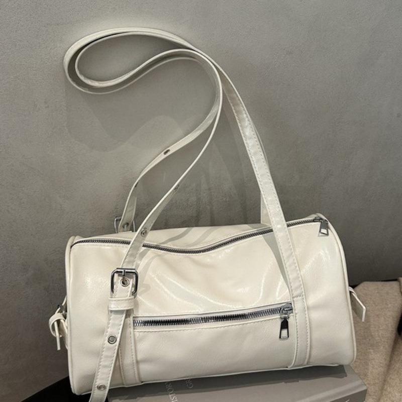 A Large-capacity Boston Large Bag with A High-end Feel and A Niche Commuter Underarm Pillow Bag