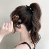 Antislip Kleine Banaan Haarclip voor Vrouwen Retro Ovaal Grip Clip Luipaardprint Veilige Houding Paardenstaarten Kapsels Opgestoken Haar Accessoires