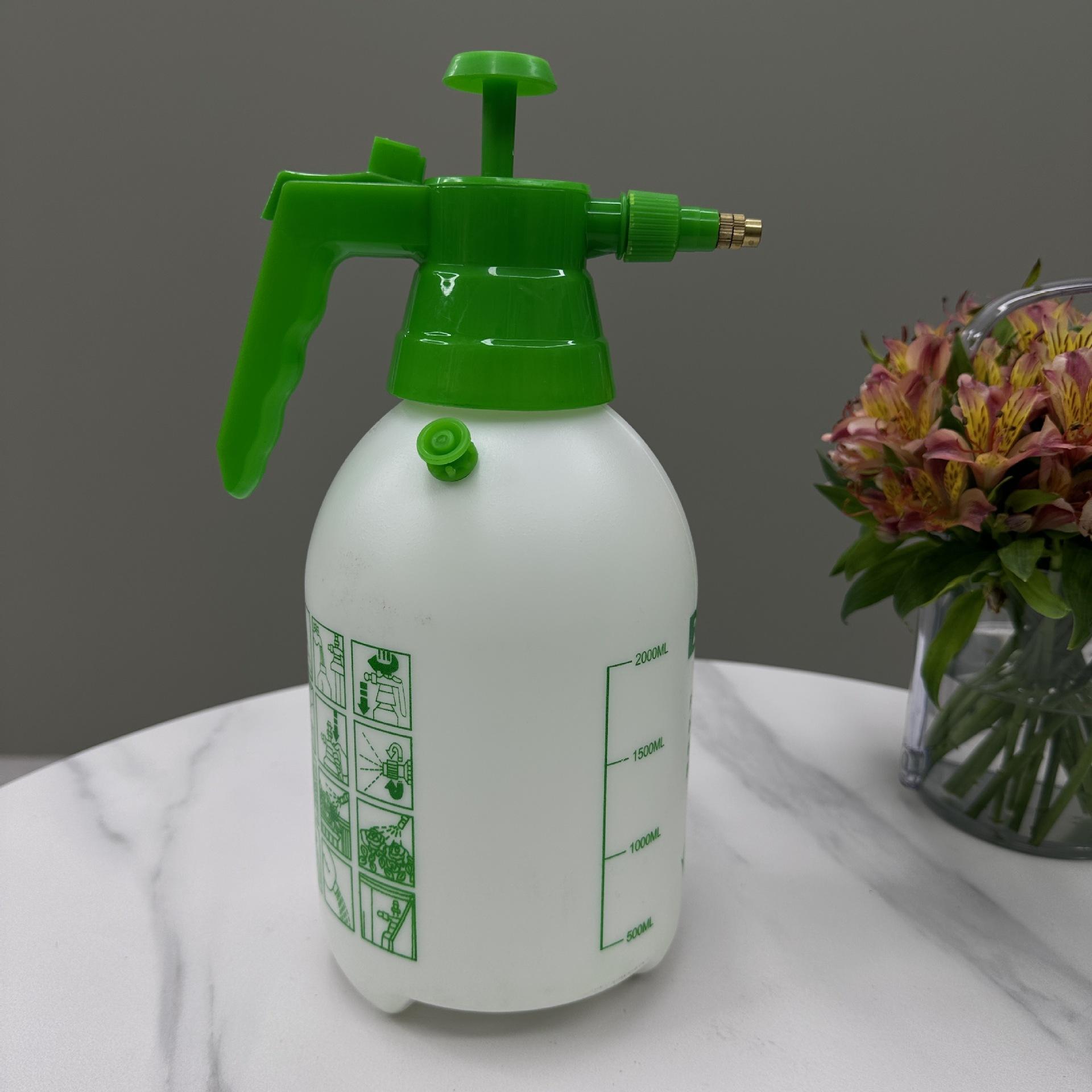Spray flower sprayer Gardening watering plastic kettle Sprayer watering flower washing car disinfection high pressure watering can with pressure