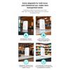 KERUI Motion Sensor Doorbell Door Chime for Business Store Door Visitor Entry Bell Detect Alarm Caregiver Reminder for Elderly