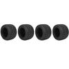 4Pcs 18 RC Car Rubber Tire Rims Truck Wheels for ZD Racing Accessaries Parts 165x104mm