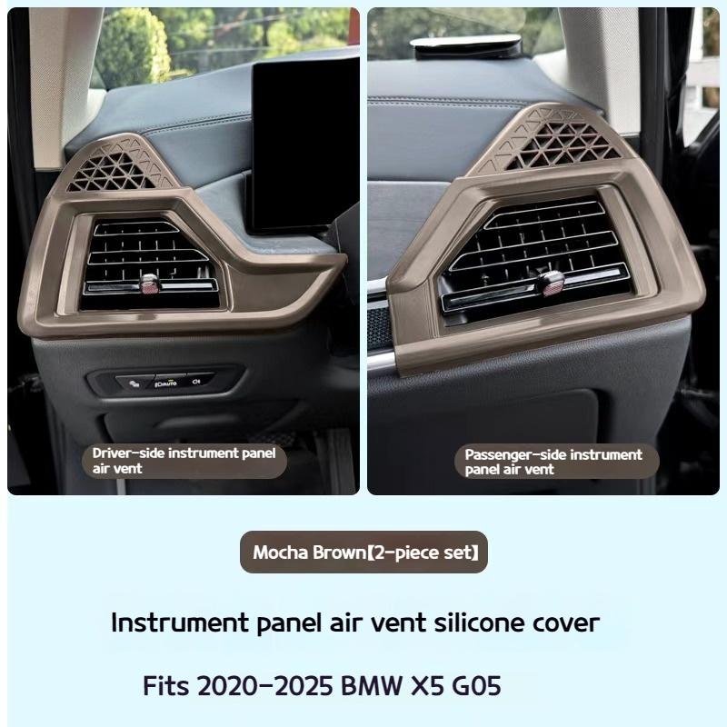 For BMW X5 G05 -2025 Car Silicone pads for the front air conditioning vents of the new are domestic interior accessories