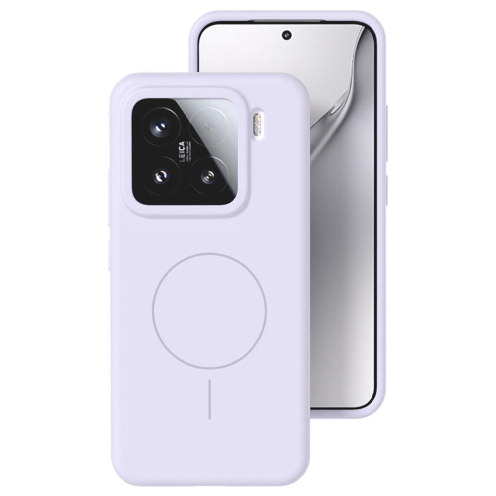 For Xiaomi 15 Pro Liquid Silicone Case Compatible with MagSafe Skin-Touch Phone Cover