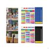 Daily Classroom Calendar Scheduling Pocket Chart with Schedule for Preschool