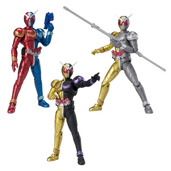 

Kamen Rider W Half Change Set 02 Luna Luna Shoudou-XX (Heat Trigger, Metal, Joker)