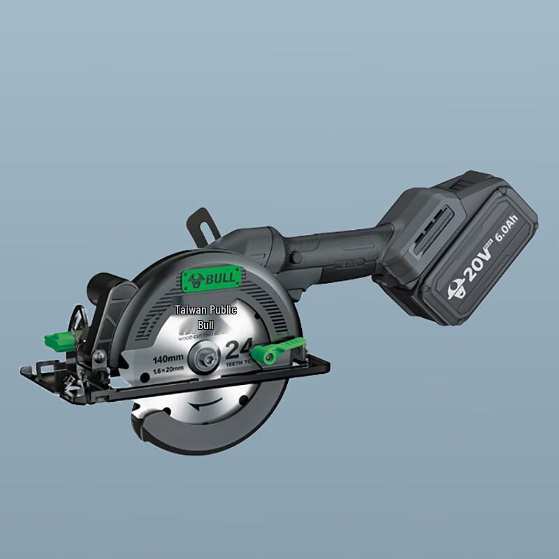 BULL 20V 140mm Cordless Brushless Circular Saw