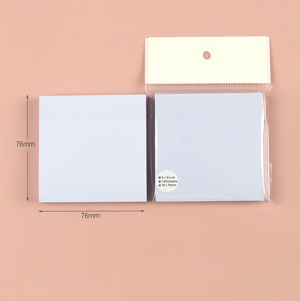 100Sheets Color Posted It Memo Sticky Notes Pads Posits Stationery Paper Stickers Notebook School Office Planner Message Sticker
