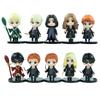 3pcs/10pcs Style Vinyl Figures Set Hermione Ron Hedwig Collectible Car Model Toy Cake Decoration Q PVC Including Entertaining Play Safe Kid Friendly