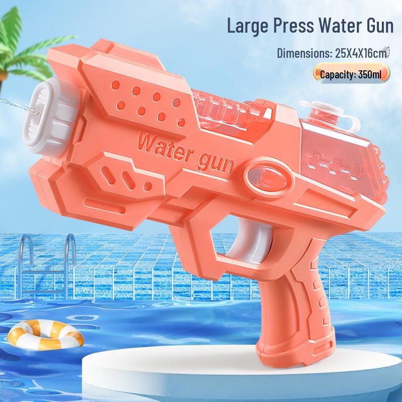 Large Sci-Fi Water Gun Toy for Kids - Ideal for Beach and Backyard Water Play