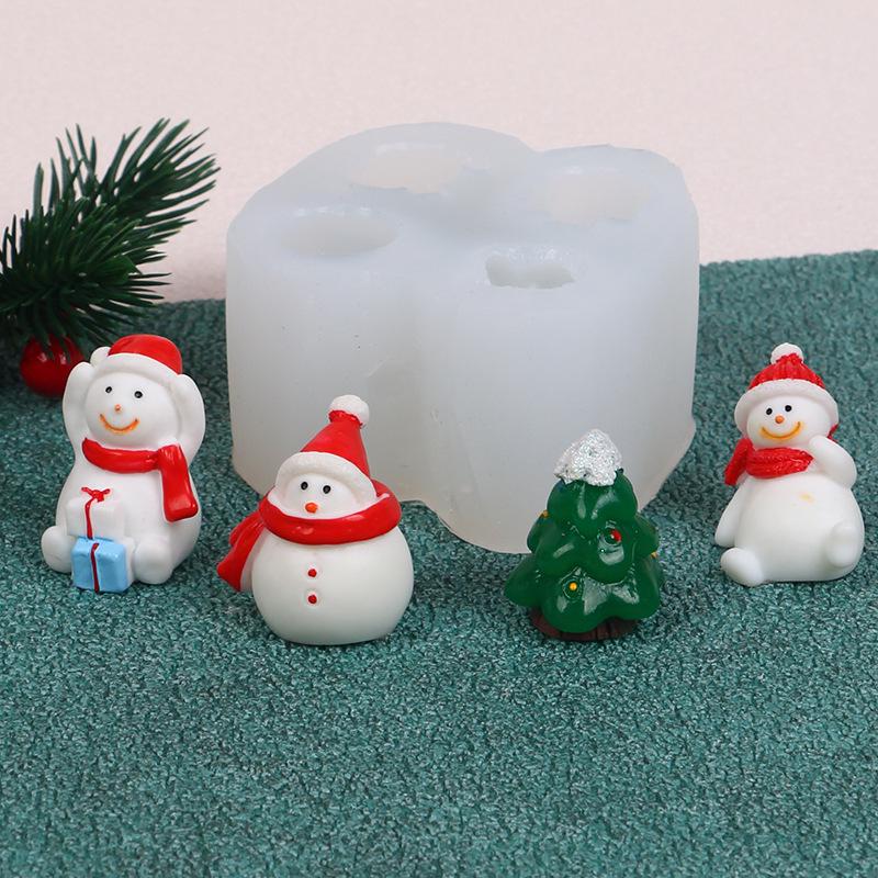Weihnachts-Aromatherapie-Kerzenform - DIY-Nikolaus- & Baumschmuck