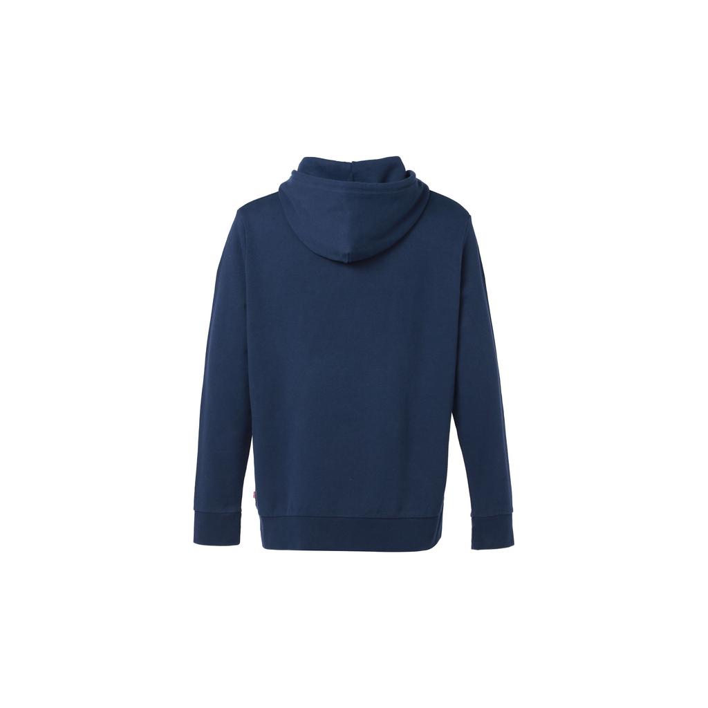 Levis Letter Logo Printed Casual Hoodie Unisex Hoodies Blue 19622-0007