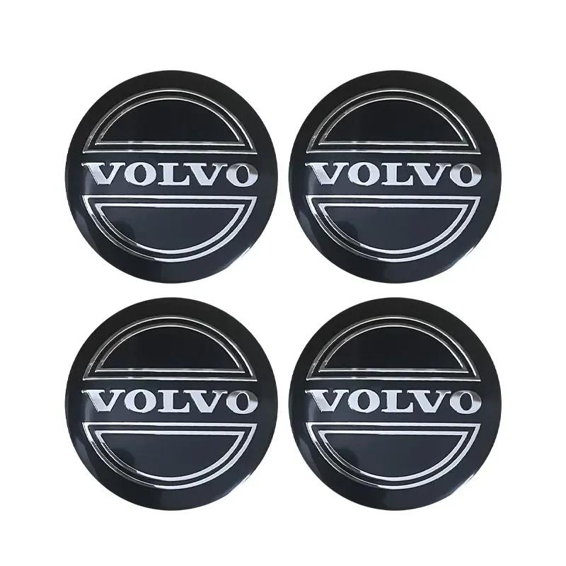 

4Pcs 56mm Aluminum Emblem Car Wheel Center Hub Caps Sticker For Volvo XC90 S60 V40 XC60 S80 S40 V70 V50 S90 T6 V60 V90 XC40 C30
