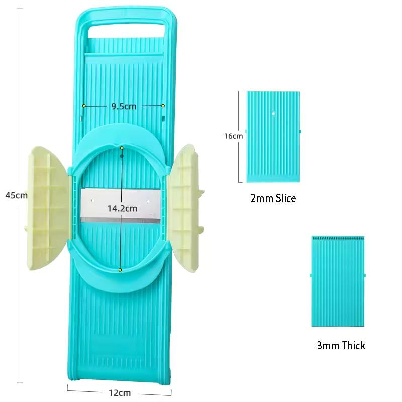 

Профессиональная коммерческая гостиничная терка для овощей, слайсер для картофеля, многофункциональная ручная защита Longjiang, предназначенная для отелей, для нарезки картофеля соломкой, нарезки овощей соломкой Thick silk + slices