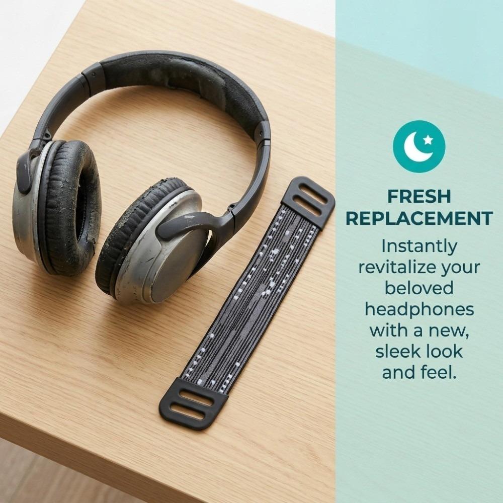 

Ремешки для оголовья наушников для беспроводных наушников Logitech G733 и проводных игровых наушников G335 черный серый