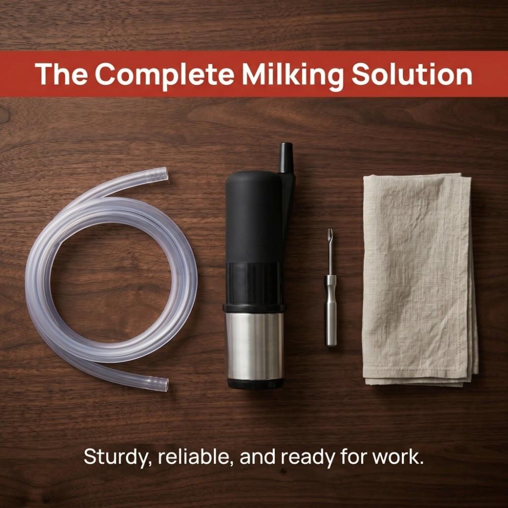 Stainless Steel Cow Milking Cup Black & Silver Milk Suction Head Milking Claw Cup  Dairy Farms