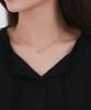 Blancier Floral Circle Bl253N1208 Women'S Necklace