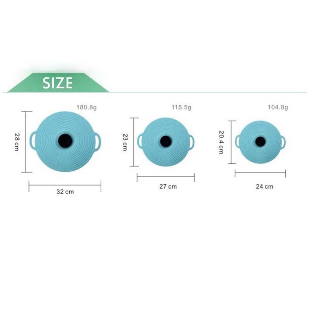 Self Sealing Multifunctional Home Fresh Keeping Cookware Pan Lid Food Fresh Cover Cooking Tool