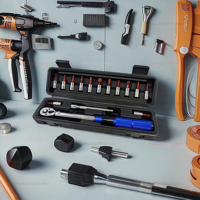 High Precision Torque PresetWrench 2-24Nm Adjustable 1/4Inch RatchetQuick Release Handtool for Automotive Repair and DIYProjects