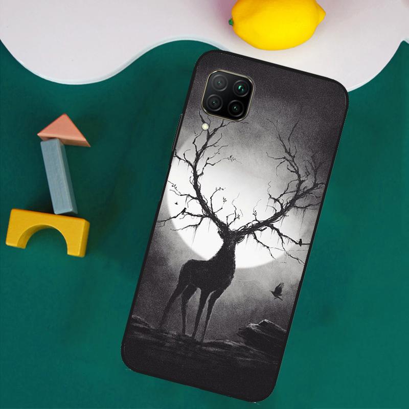 Deer For Huawei Nova Y73 Y72 Y70 Y90 Y60 Y61 Y91 12s 12i 11i 8i 9 10 SE P40 Lite P30 P60 Pro Case
