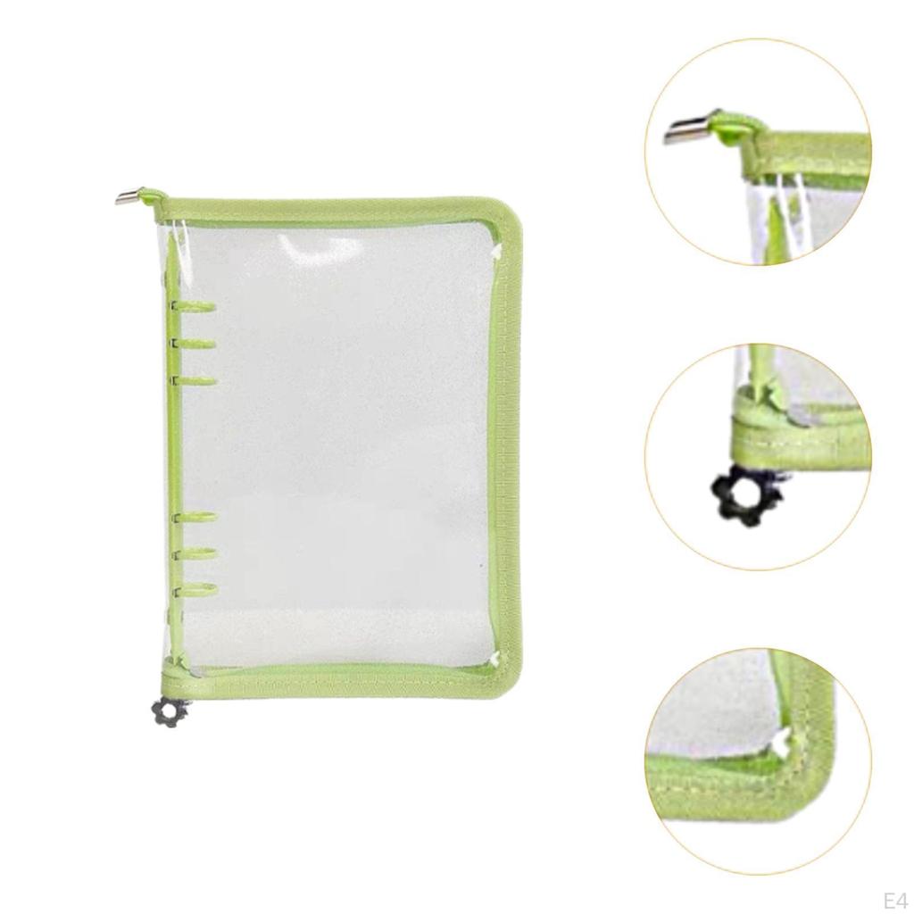 Schmuck Lagerung Buch Ohrring Organizer Fall Geschenk Halter Transparent Tasche für