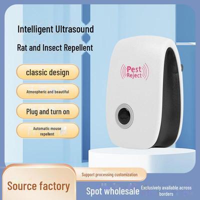 Multi-Function Ultrasonic Pest Repeller for Mosquitoes, Mice, and Insects