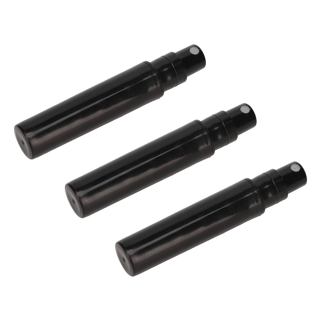 20pcs 3ml Refillable Perfume Sprayer Portable Empty Perfume Bottle for Travel Outdoor Black