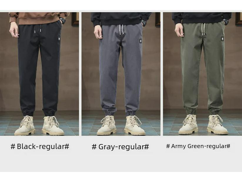Men's Velvet Lyocell Sweatpants: Comfortable, Casual, Loose Leggings for Spring and Autumn