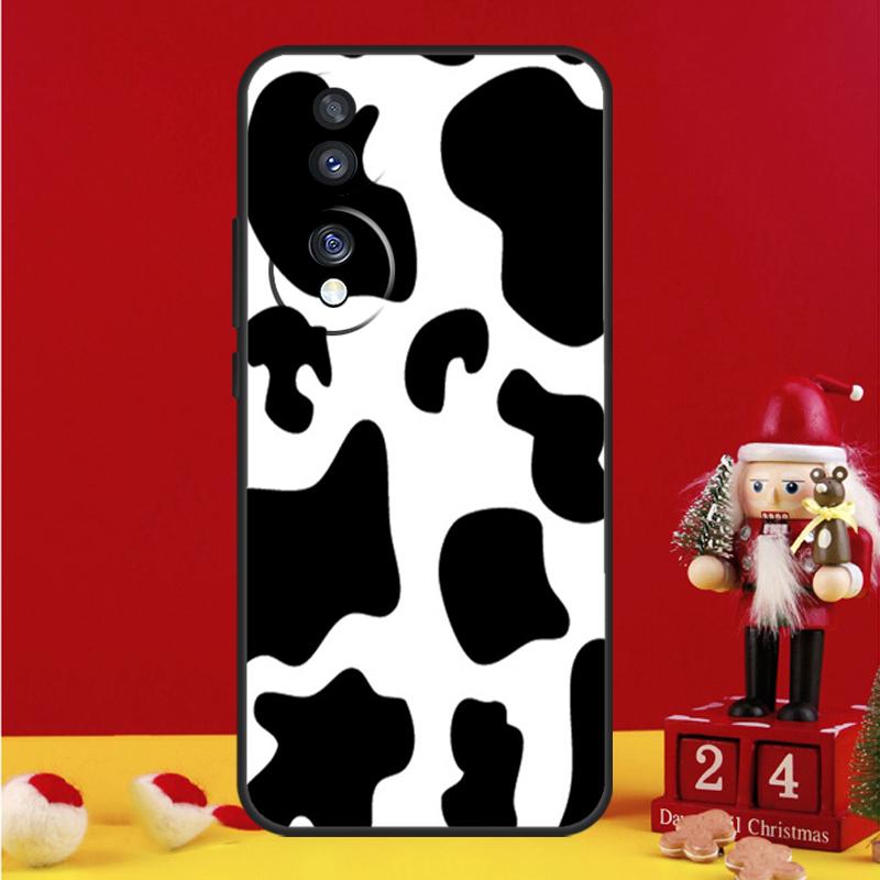 Cow Print Case For Honor Magic 5 6 7 8 Pro Honor 200 400 50 70 90 Lite X8b X8c X9a X9b X9c Win RT Cover