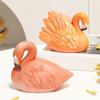 Flamingoformade Silikonformar Epoxihartsformar för Ljusframställning Fondant Silikonformar för Choklad Godis Tårta Bakning