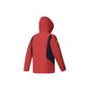 Fila Logo Print Hooded Ski Jacket Men Jackets Red A11M346921F-RD