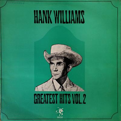 LP Record HANK WILLIAMS - Greatest Hits Vol.2 ACB00118 MGM Records UK Country Used
