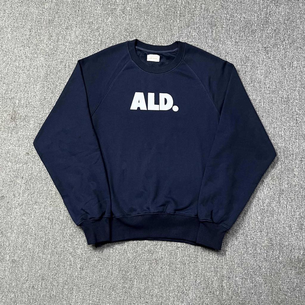 Aime New York Queens Landmark Print Round Neck Sweatshirt - Versatile Men's Hoodie